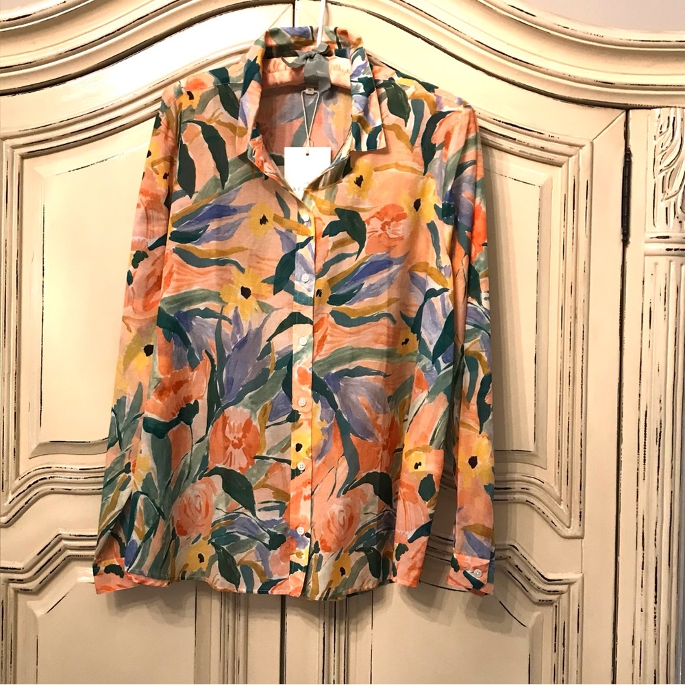 💲⬇️ Sezane Chemise Piero button down, 42